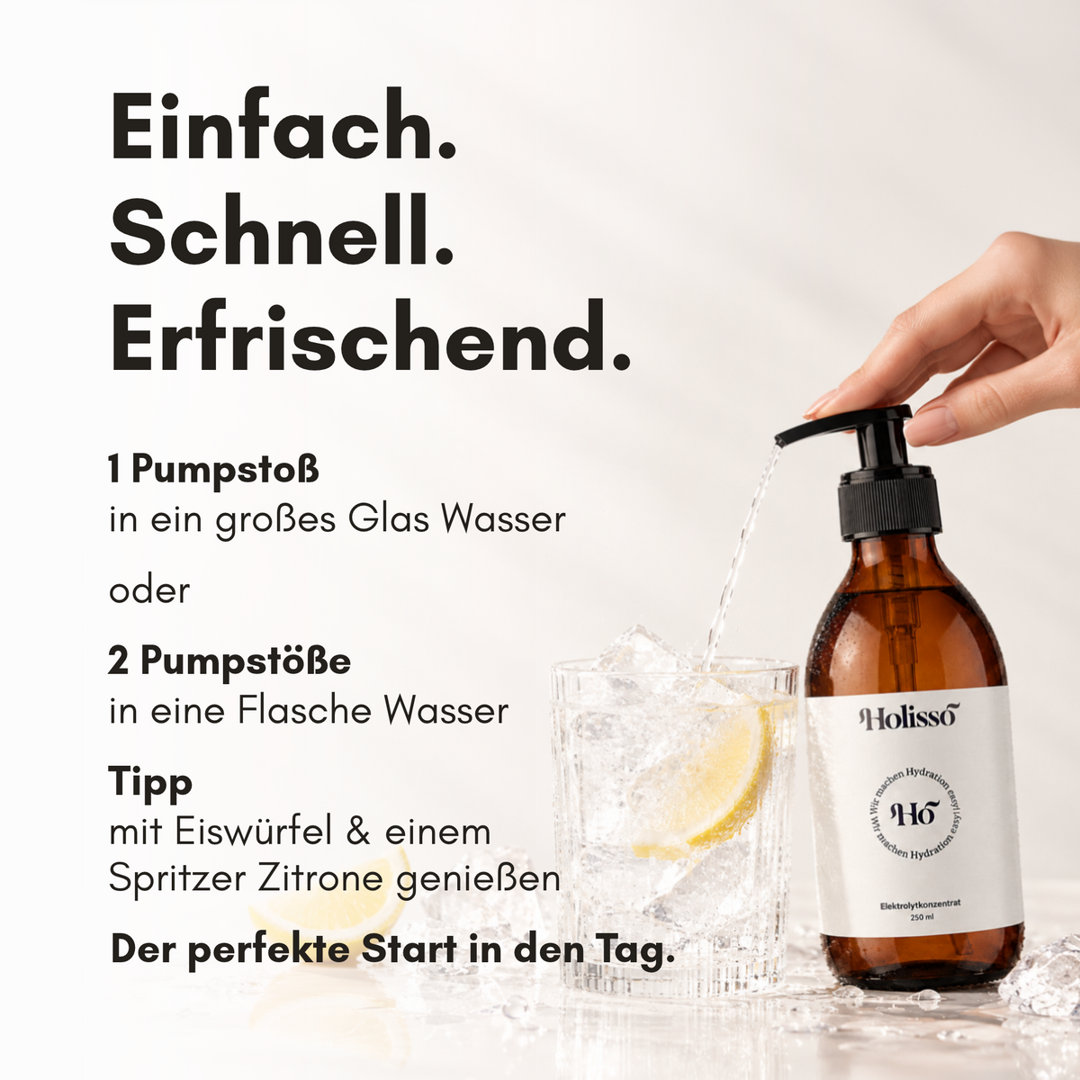 Electrolyte concentrate